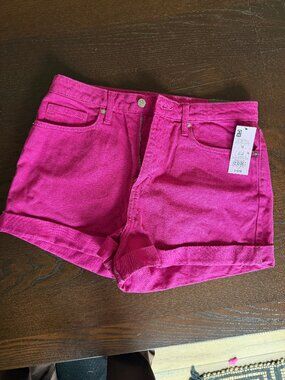 Pink jean shorts size 12 NWT Wild Fable